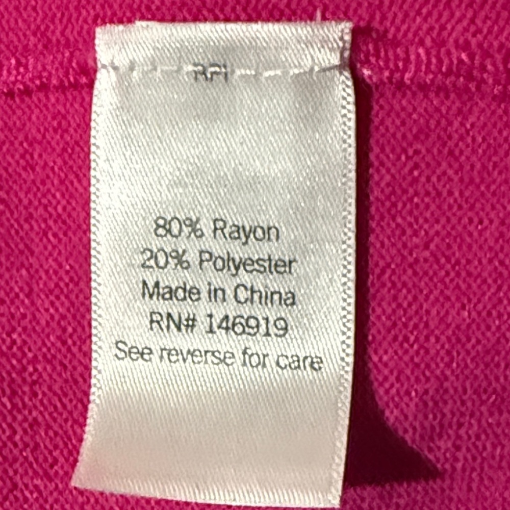 Nine West Fuchsia Women's Cardigan - Picture 4 of 5